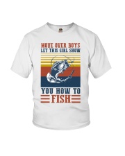 Fishing Move Over Boys Youth T-Shirt tile