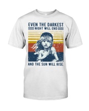 Books Even The Darkest Night Classic T-Shirt front