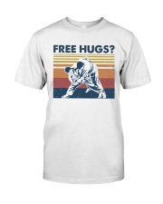 Jiu Jitsu Fr ee Hugs Classic T-Shirt front