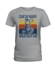 She Dreams Of The Ocean Ladies T-Shirt tile