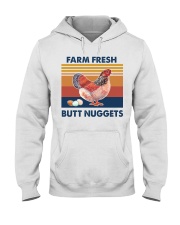 Chicken Fresh Butt Nuggets Hooded Sweatshirt tile