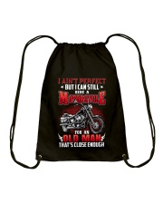 I AIN'T PERFECT Drawstring Bag tile