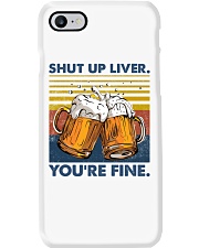 Shut Up Liver You Are Fine Beer Phone Case tile