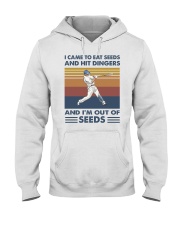 Baseball I Came To Eat Seeds Hooded Sweatshirt tile