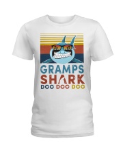 Gramps Shark Doo Doo Doo Ladies T-Shirt tile
