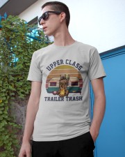 Camping Upper Class Trailer Trash Classic T-Shirt apparel-classic-tshirt-lifestyle-17