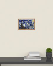 French Bulldog Vangogh 17x11 Poster poster-landscape-17x11-lifestyle-08