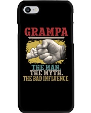 Grampa The Man The Myth The Bad Influence Phone Case tile