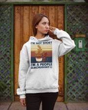 Fun Size Im Not Short Im A People McNugget Hooded Sweatshirt apparel-hooded-sweatshirt-lifestyle-02