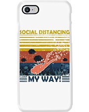 Scuba Diving Social Distancing Phone Case tile