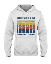 Fishing Life Is Full Of Choices Hooded Sweatshirt tile