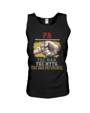 Pa The Man The Myth The Bad Influence Unisex Tank tile
