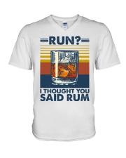 Cocktail Run Rum V-Neck T-Shirt tile
