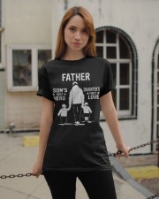 Father's Day Father Son Daughter Classic T-Shirt apparel-classic-tshirt-lifestyle-19
