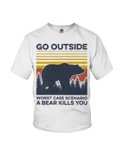 Hiking Go Outside Youth T-Shirt tile