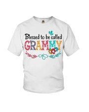 Grandma Blessed To Be Called Grammy Youth T-Shirt tile