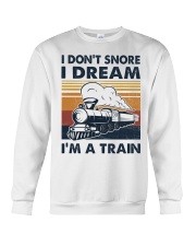 Train I Don't Snore Crewneck Sweatshirt tile