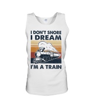 Train I Don't Snore Unisex Tank tile