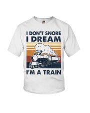 Train I Don't Snore Youth T-Shirt tile