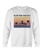 Kayaking Plan Of The Day Crewneck Sweatshirt tile