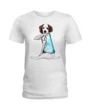 Bernedoodle I Love Sister Ladies T-Shirt tile