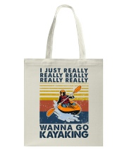 Kayaking I Just Really Tote Bag tile