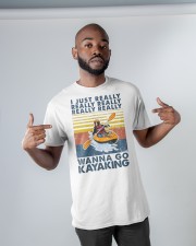 Kayaking I Just Really Classic T-Shirt apparel-classic-tshirt-lifestyle-front-32