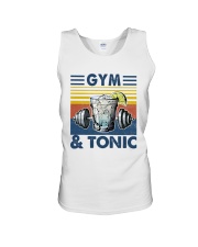 Gym Fitness Gym And Tonic Unisex Tank tile