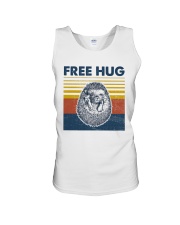 Hedgehog Fre e Hug Unisex Tank tile