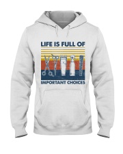 Hairstylist Life Is Full Of Choices Hooded Sweatshirt tile