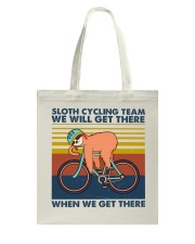 Cycling Team We Will Get There Tote Bag tile