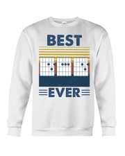 Guitar Best Dad Ever Crewneck Sweatshirt tile
