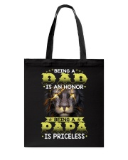 Black Father Being A Dad Tote Bag tile