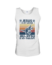 Jiu Jitsu Is My Therapy Unisex Tank tile