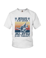 Jiu Jitsu Is My Therapy Youth T-Shirt tile