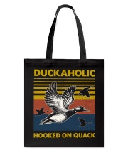 Hunting Duckaholic Tote Bag tile
