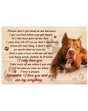 Pit Bull Remember I Love You 17x11 Poster front