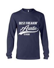 Best Freakin Auntie Ever Long Sleeve Tee thumbnail