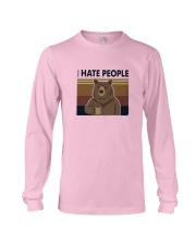 I Hate People Bear Long Sleeve Tee thumbnail