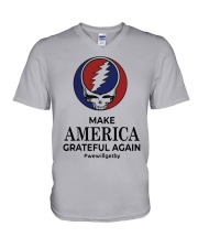 Make America Grateful Again V-Neck T-Shirt thumbnail