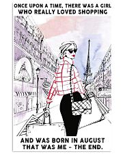 who really lover shopping that was me - August 11x17 Poster front