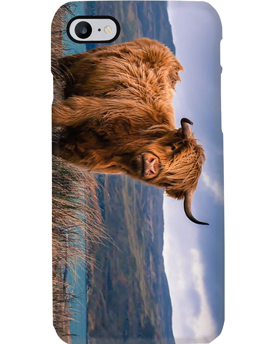 AWESOME HIGHLAND COW PHONECASE Phone Case