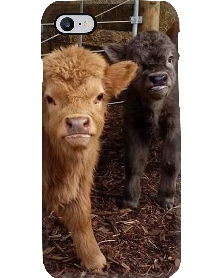 CUTE HIGHLAND CALF PHONECASE Phone Case