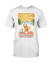 Ocean Sassy Since Birth Salty By Choice Premium Fit Mens Tee tile