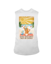 Ocean Sassy Since Birth Salty By Choice Sleeveless Tee tile