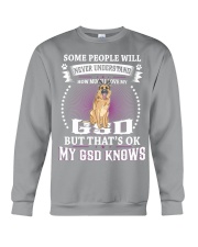 My GSD knows Crewneck Sweatshirt thumbnail