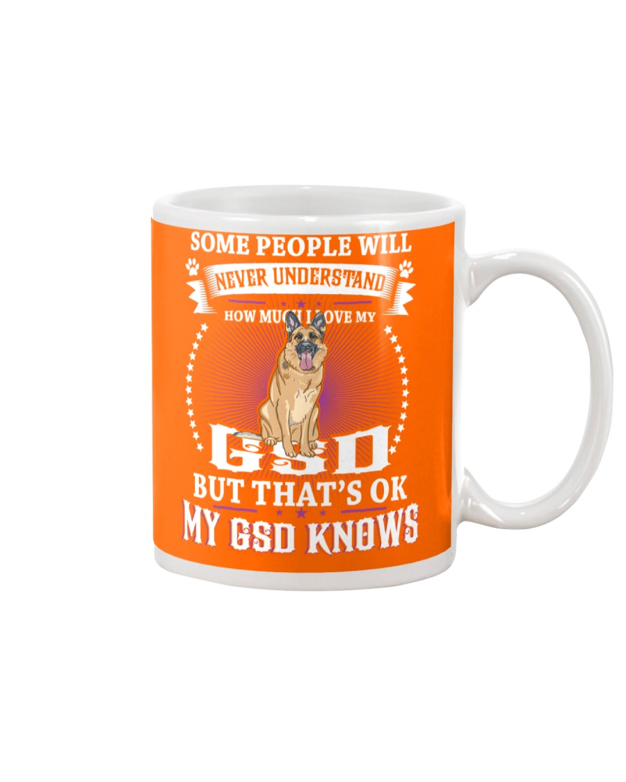 My GSD knows Mug