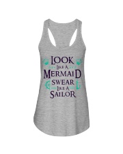 Look like a Mermaid Ladies Flowy Tank thumbnail