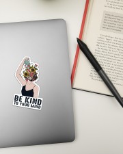 Mental Be Kind To Your Mind Sticker - Single (Vertical) aos-sticker-single-vertical-lifestyle-front-18