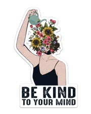 Mental Be Kind To Your Mind Sticker - Single (Vertical) front